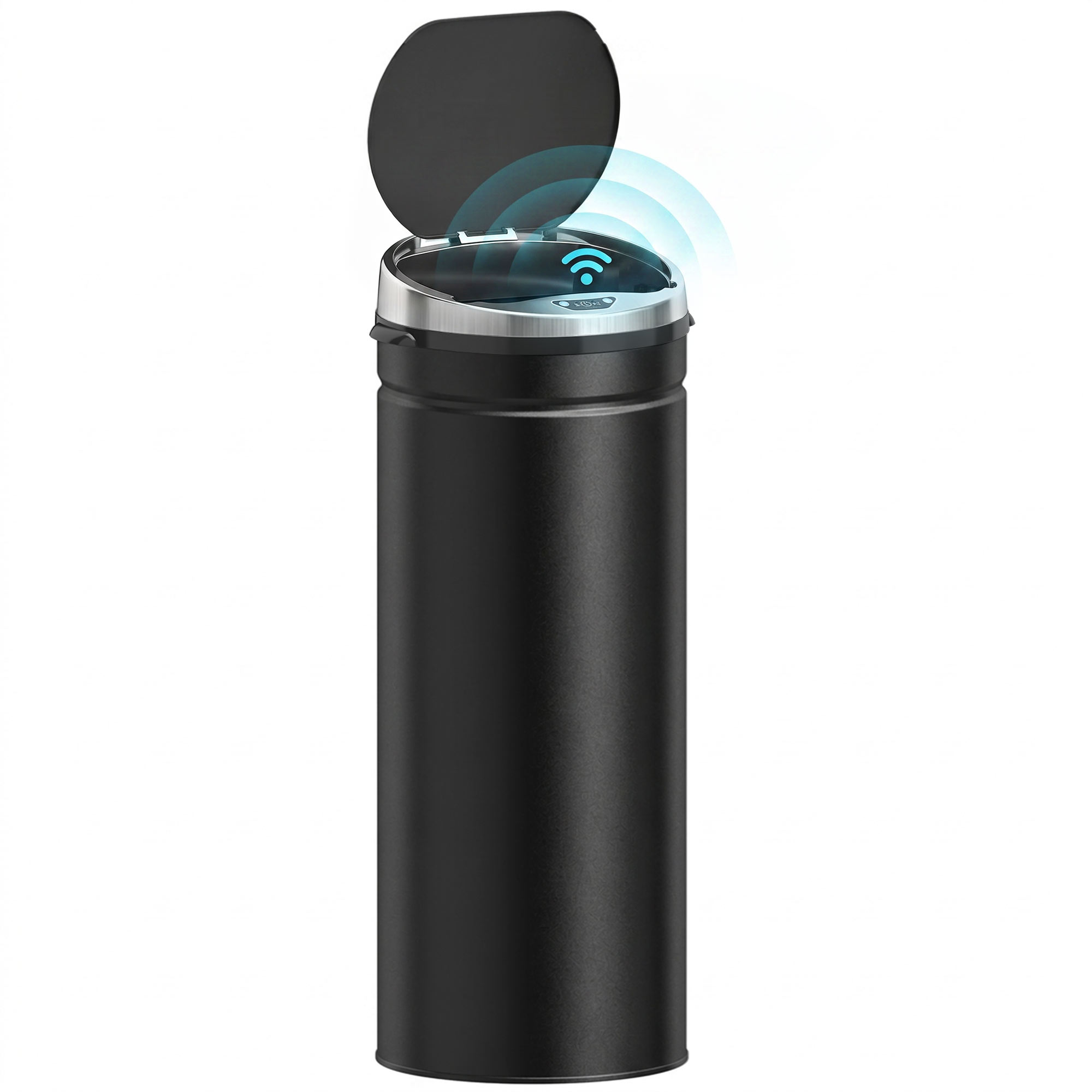 Automatischer Sensor-mülleimer, 50 L, 30,5 X 30,5 X 81,5 Cm, Schwarz
