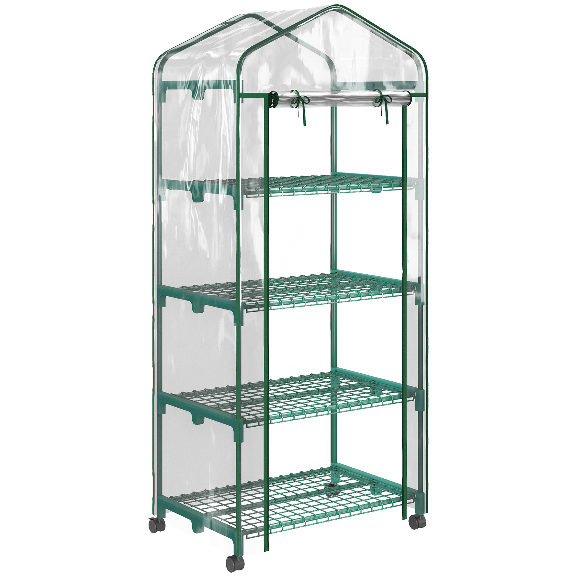 Gewächshaus, 69 X 50 X 165 Cm, Transparent