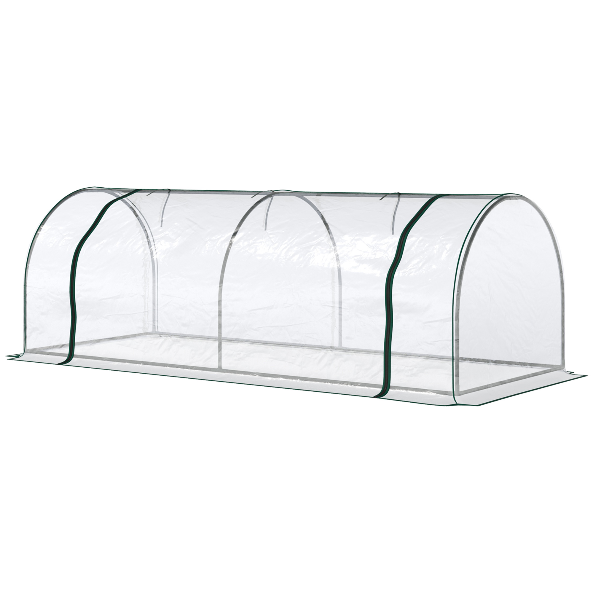 Gewächshaus, 250 X 100 X 80 Cm, Transparent