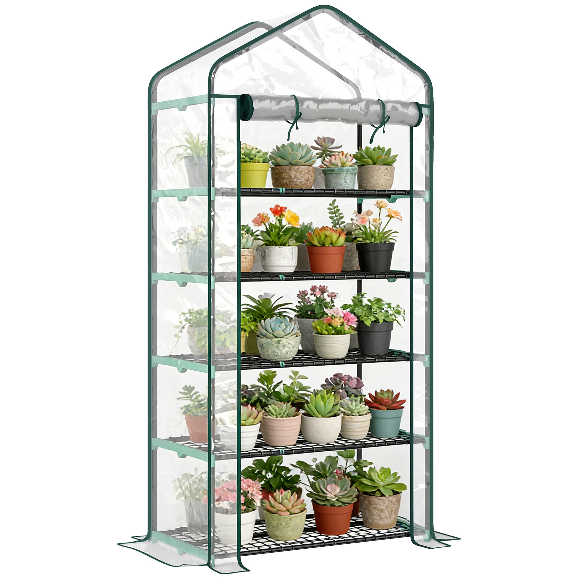 Gewächshaus, 90 X 49 X 193 Cm, Transparent