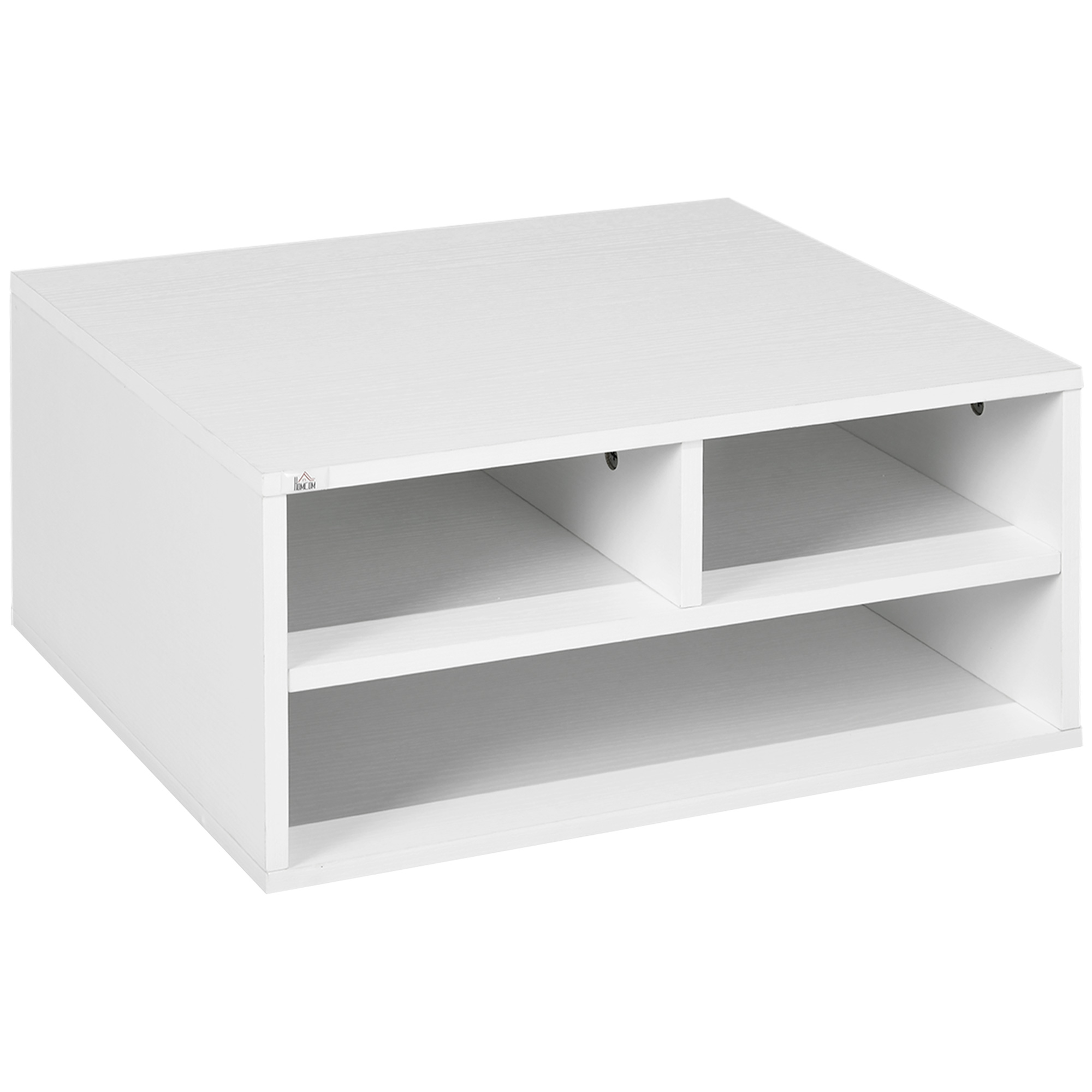 Schreibtisch-organizer, 3 Fächer, 47 X 40 X 22,5 Cm, Weiß