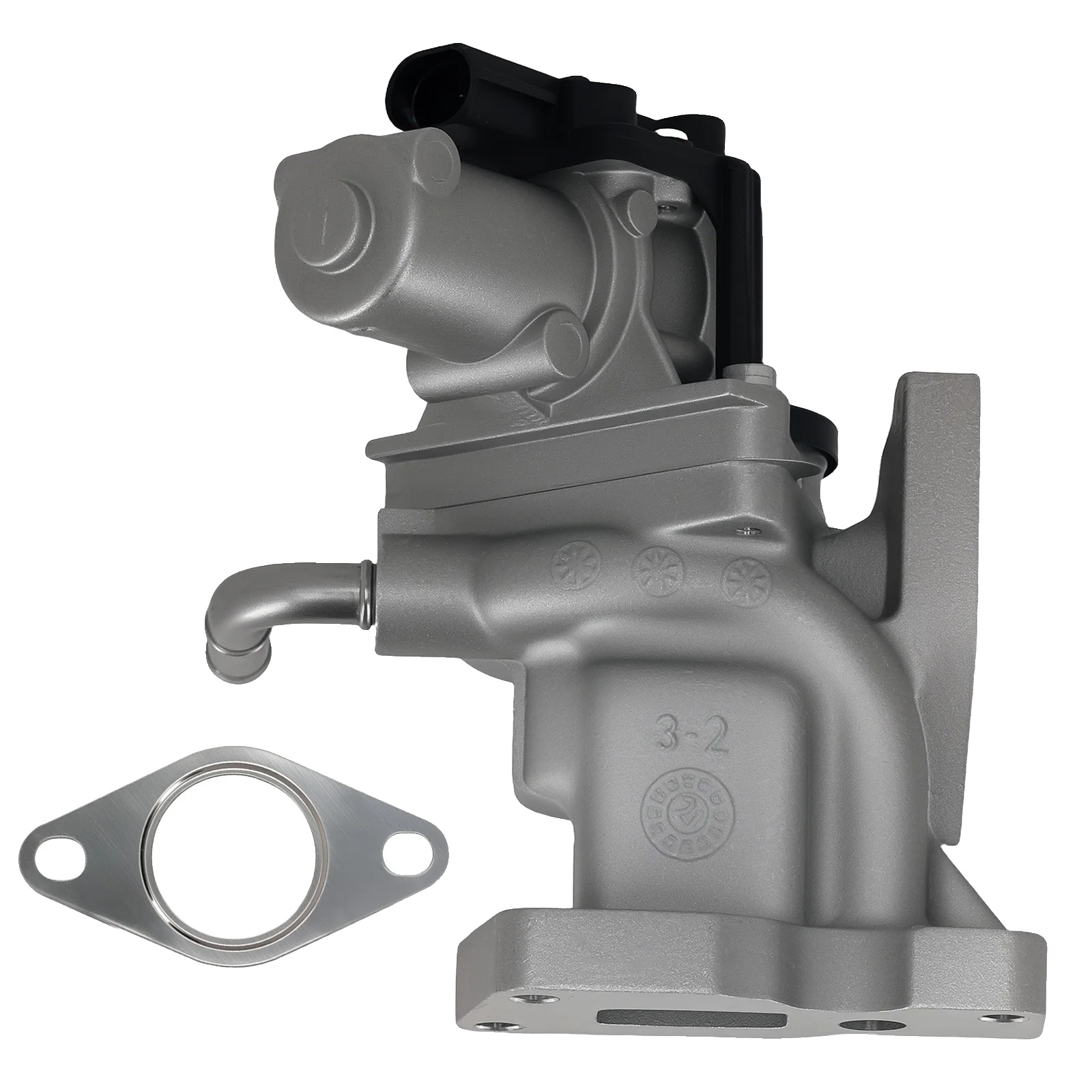 Egr-ventil, Aluminium, Edelstahl, 100% Neu, Kompatibel Mit Ssangyong-modellen, Oe-teilenummer 6711400460