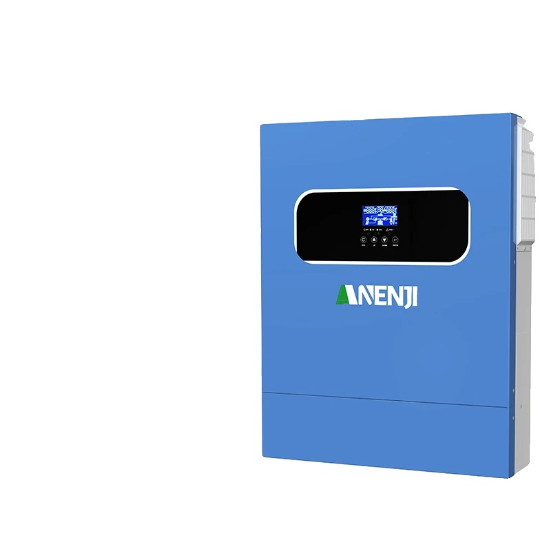 Hybrid-solarwechselrichter, Reine Sinuswellenausgabe, Dualer Pv-eingang, Anj-11kw-48v-wifi, 220-240v, 48v