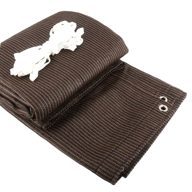Sonnenschutznetz, Uv-schutz, Langlebige Konstruktion, Kaffee Net-f, 1.2x6m