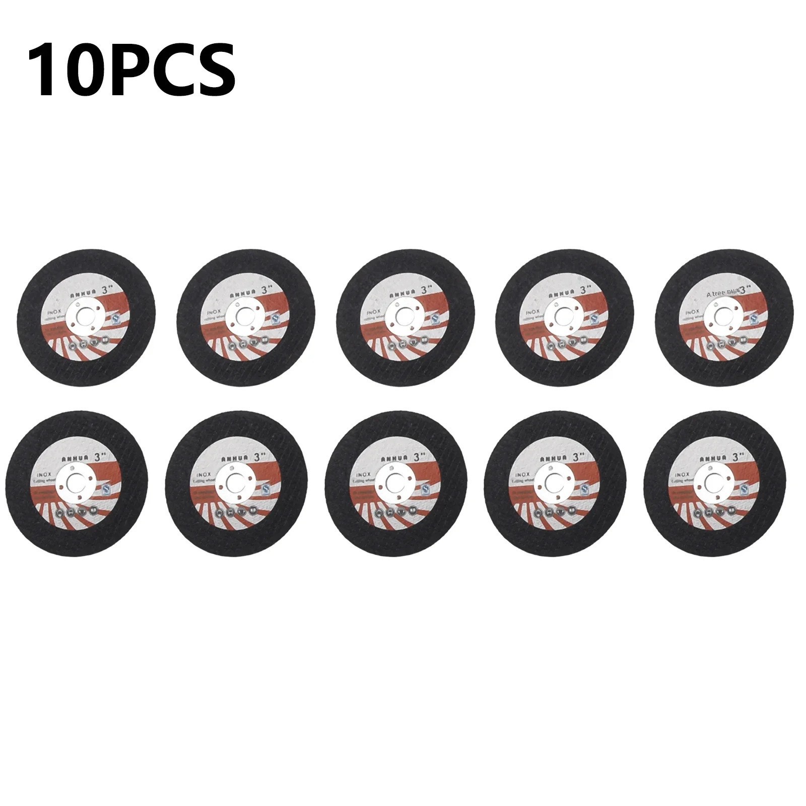 Mini-sägeblatt Für 3-zoll-winkelschleifer, 75-mm-trennscheibe, Schleifscheibe Für Fliesen, Holz Und Metall, 10-mm-innenbohrung (10 Stück)