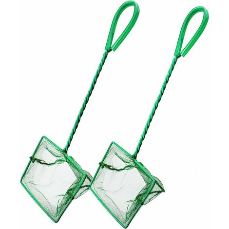 2-teiliges Aquarium-fischernetz-set, Fischernetz Mit Griff, Kleines Fischernetz Für Aquarien
