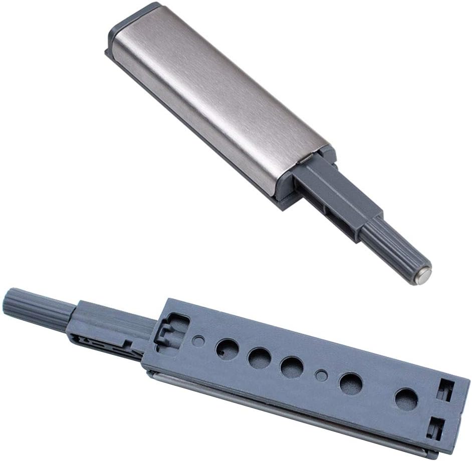 10-teiliges Set Magnetischer Druckverschlüsse, Scharnierpolster, Push-to-open-verschlüsse - Für Schränke, Schubladen, Möbel Usw.