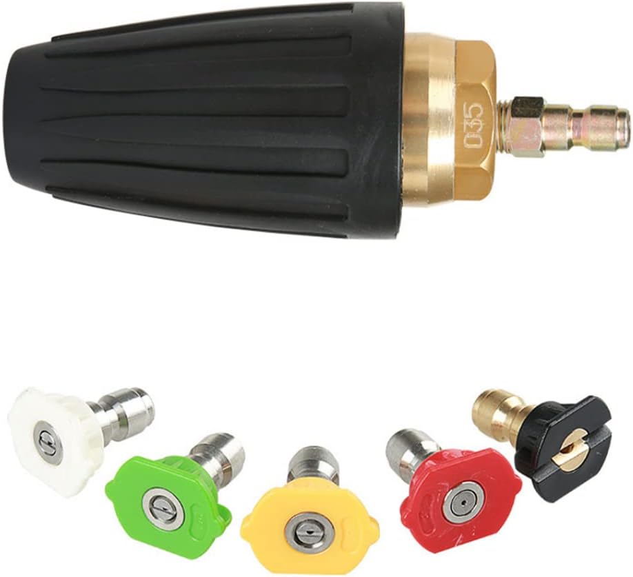4000 Psi 1/4 Zoll Rotationsturbodüse, Rotationsdüsenspitzen, Turbodüse, Reinigungsdüse