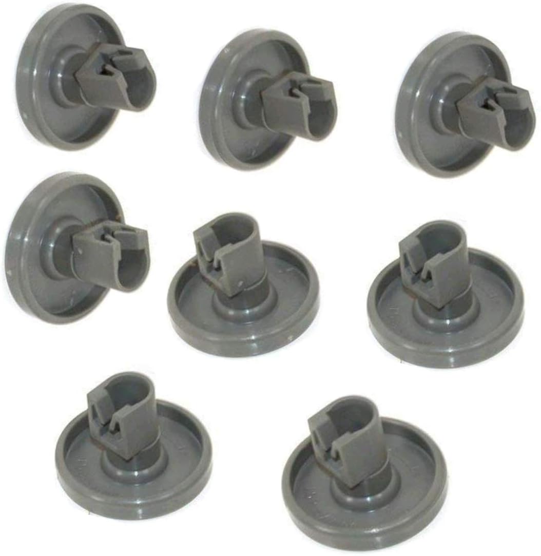 Geschirrspülerrollen Für Den Unterkorb – Kompatibel Mit Privileg, Faure, Aeg, Electrolux Und Zanussi. Komplettes Set Mit 8 Rollen.