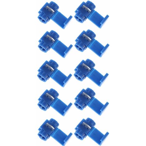 10 Stück Elektrische Schnellverbinder, Selbstabisolierende Schnellverbinder Für Abzweigleitungen, Scotch-verriegelungsverbinder