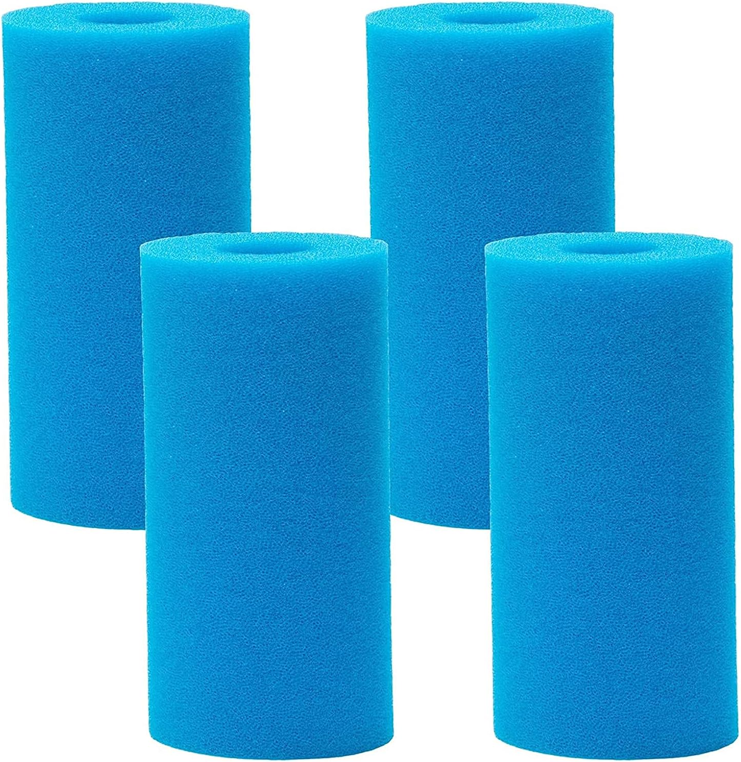 4-teiliger Schaumstoff-poolfilter, Filterschwamm, Filterkartuschen-schwamm, Ersatz-schaumstoffschwamm Für Poolfilter, Wiederverwendbarer Poolfilterschaum