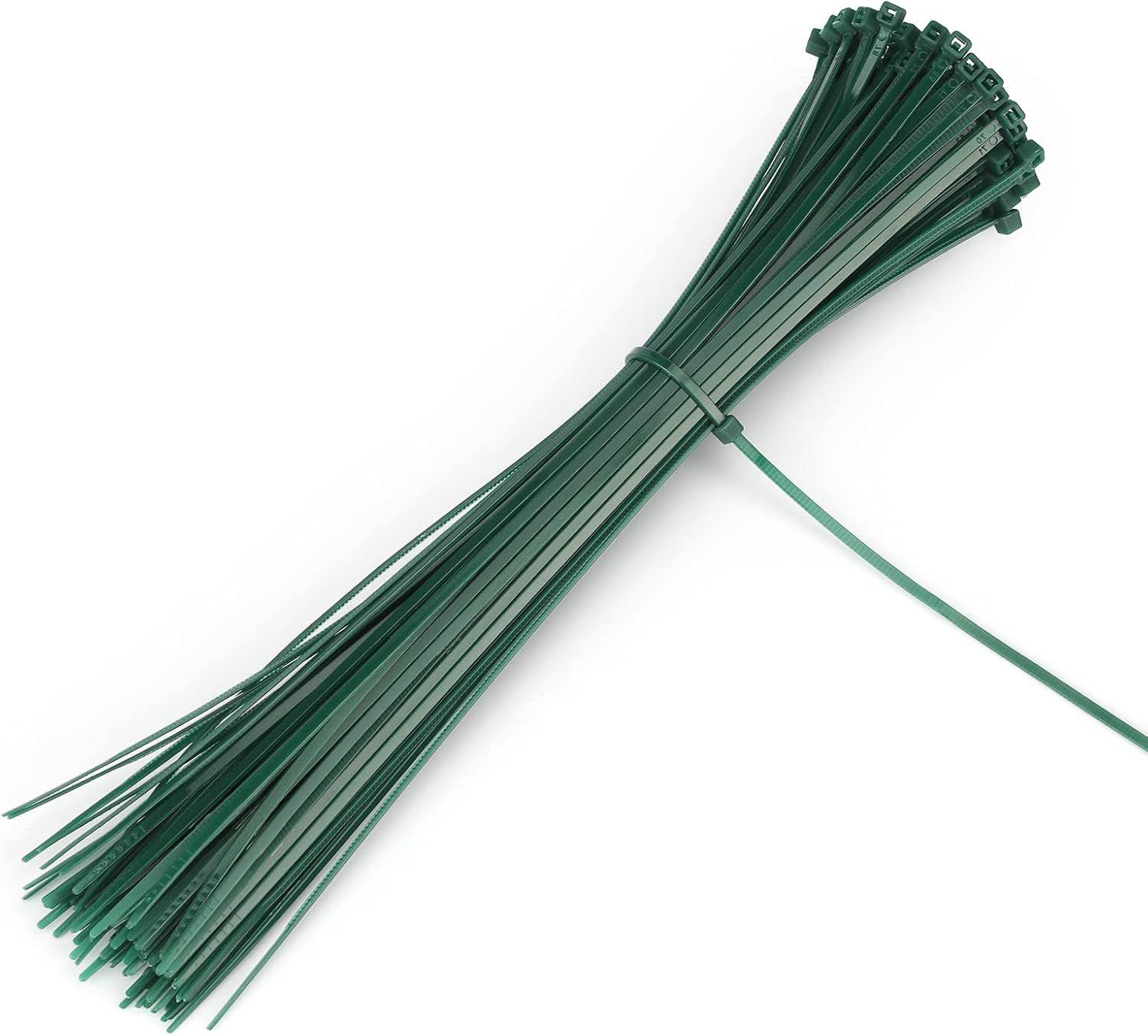 100 Stück Selbstsichernde Gartenkabelbinder (200 X 3 Mm), Nylon-pflanzenbinder, Verstellbare Mehrzweck-kabelbinder