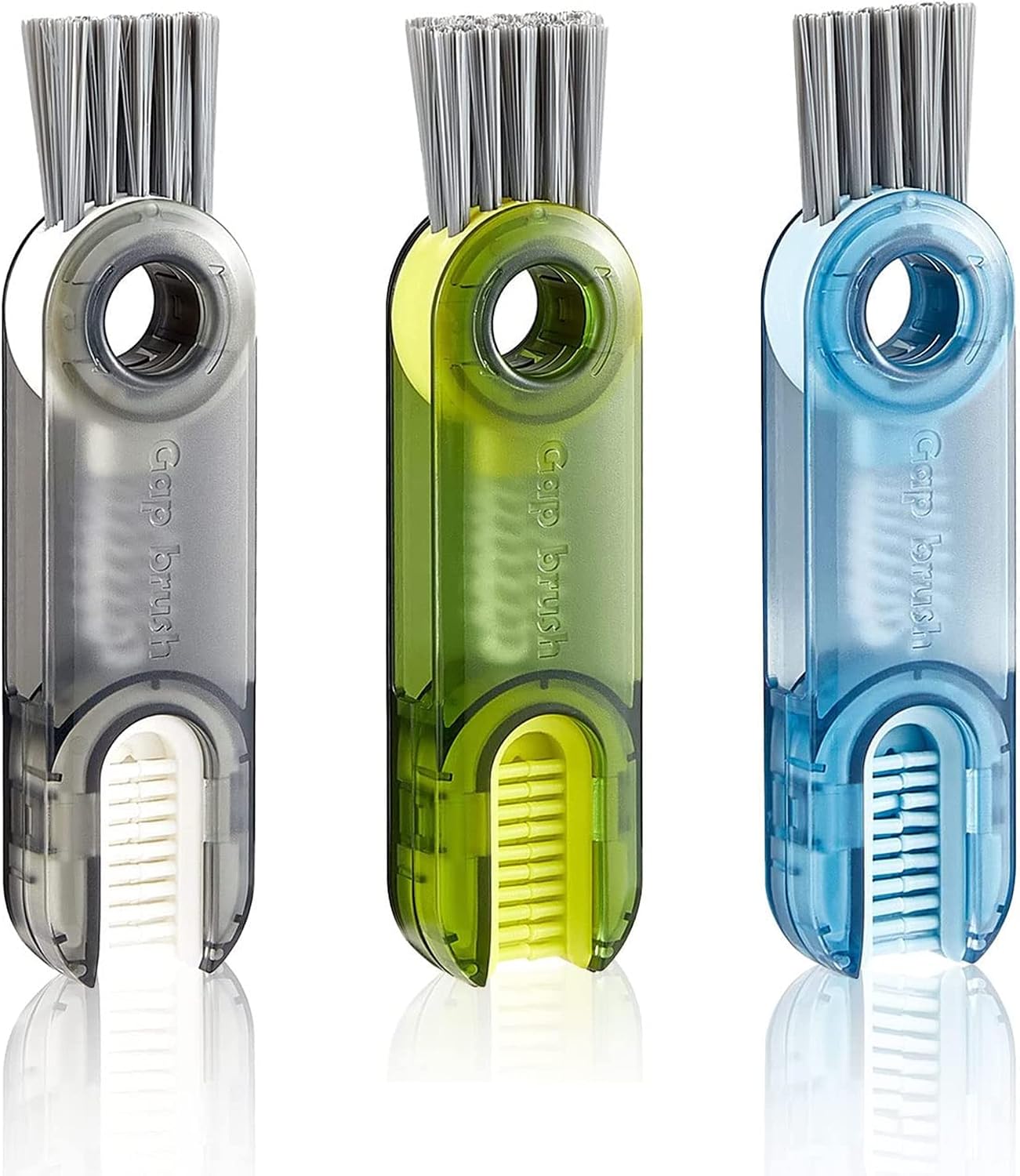 3-in-1 Reinigungsbürste Für Becherdeckel, Multifunktionale 3-in-1 Becherreinigungsbürste Für Flaschendeckel, Zur Reinigung Von Wasserflaschen, Thermoskannen Und Deckeldichtungen