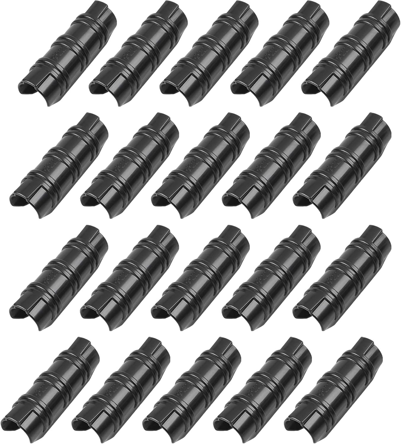 20 Stück 22 Mm Kunststoff-gewächshausclips Für Folie, Rohr Und Schlauch Gartengewächshausclips Rohrschellen Zur Befestigung Von Folie Und Pflanzen
