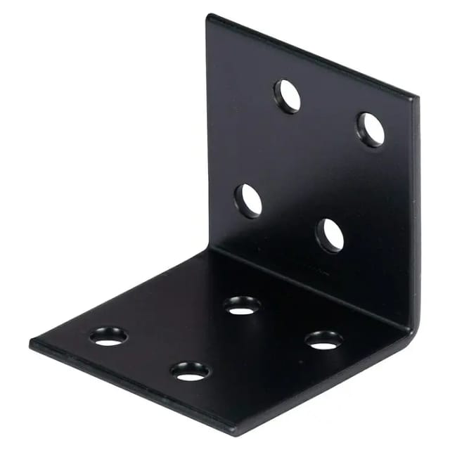 Winkelverb.40x40x40mm Anz.löcher8 S.2mm Z.schr.
