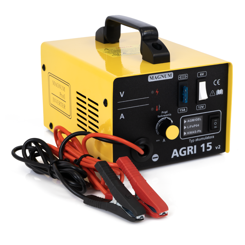 Magnum Agri 15 V2 6/12v 15a Wechselrichter-ladegerät Für Viele Batterietypen