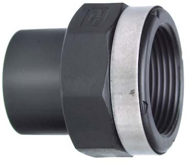 Gf Übergangsmuffe Pe100 D 20x1/2" Ig Sdr11