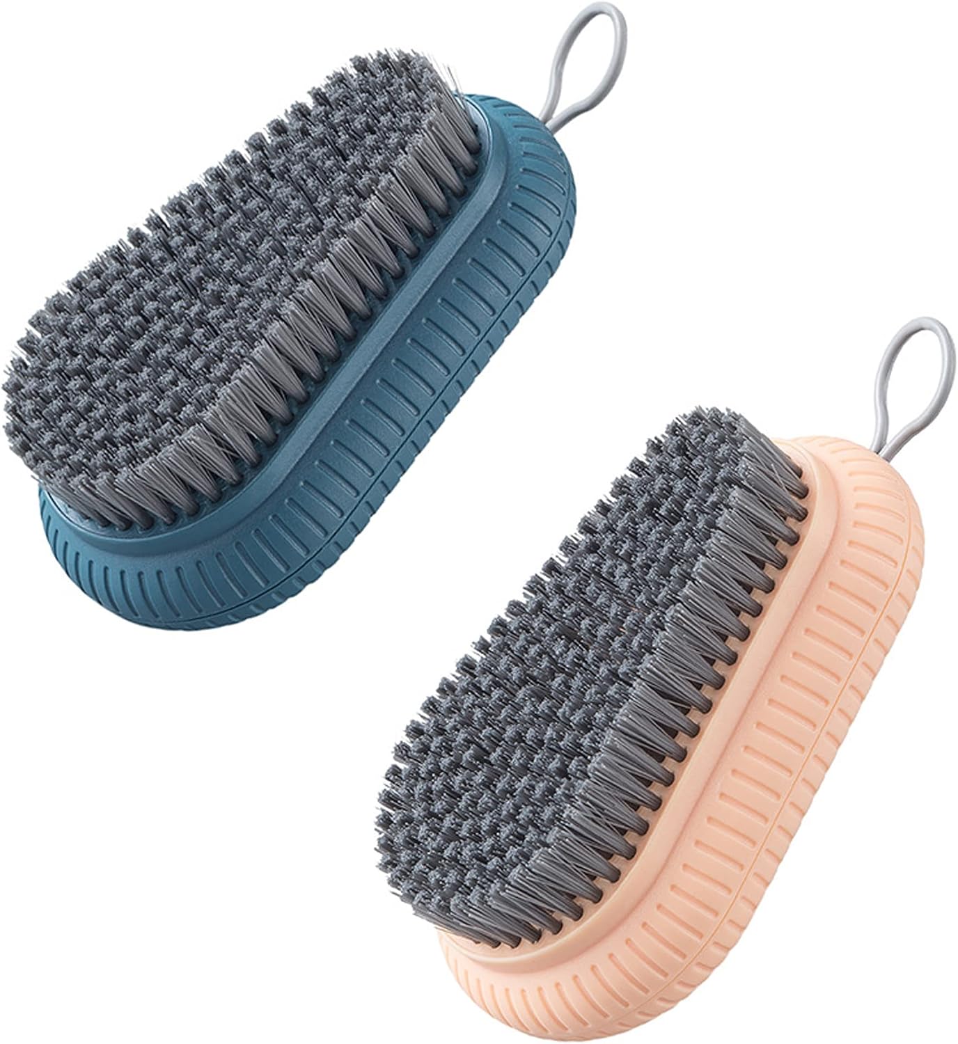 2er-set Nagelbürsten, Nagelbürste Mit Kunststoffgriff, Nagelreinigungsbürste, Reinigungsbürste Zum Schrubben Der Nägel, Zur Reinigung Von Nagelhaut, Zehen Und Nägeln