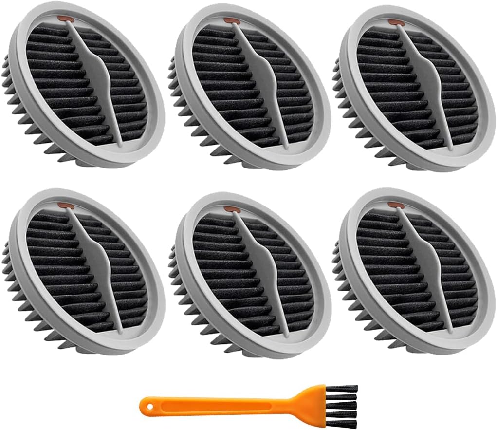 Packung Mit 6 Waschbaren Hepa-filtern Für Den Kabellosen Staubsauger Xiaomi Roidminex/nex2 Plus/pro/f8 Pro