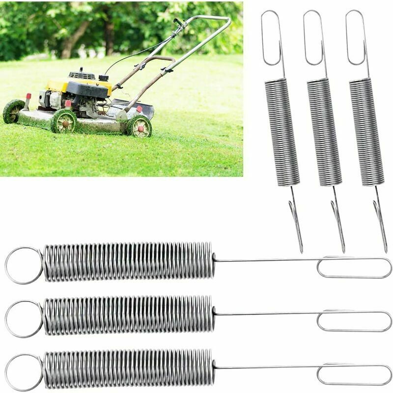6 Stück Metall-rasenmäherfedern Für Briggs & Stratton Rasenmäher 692211 262759