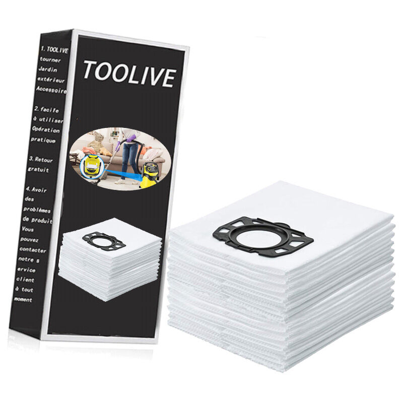 Rebirthcare 15er-pack Staubsaugerbeutel Für Kärcher 2.863-006.0 Vliesfilterbeutel Kfi 487 Wd4 Wd5 Wd6 Wd5p Wd6p Premium Mv4 Mv5 Mv6 Filterbeutel Für Nass- Und Trockensauger, Aamunpa