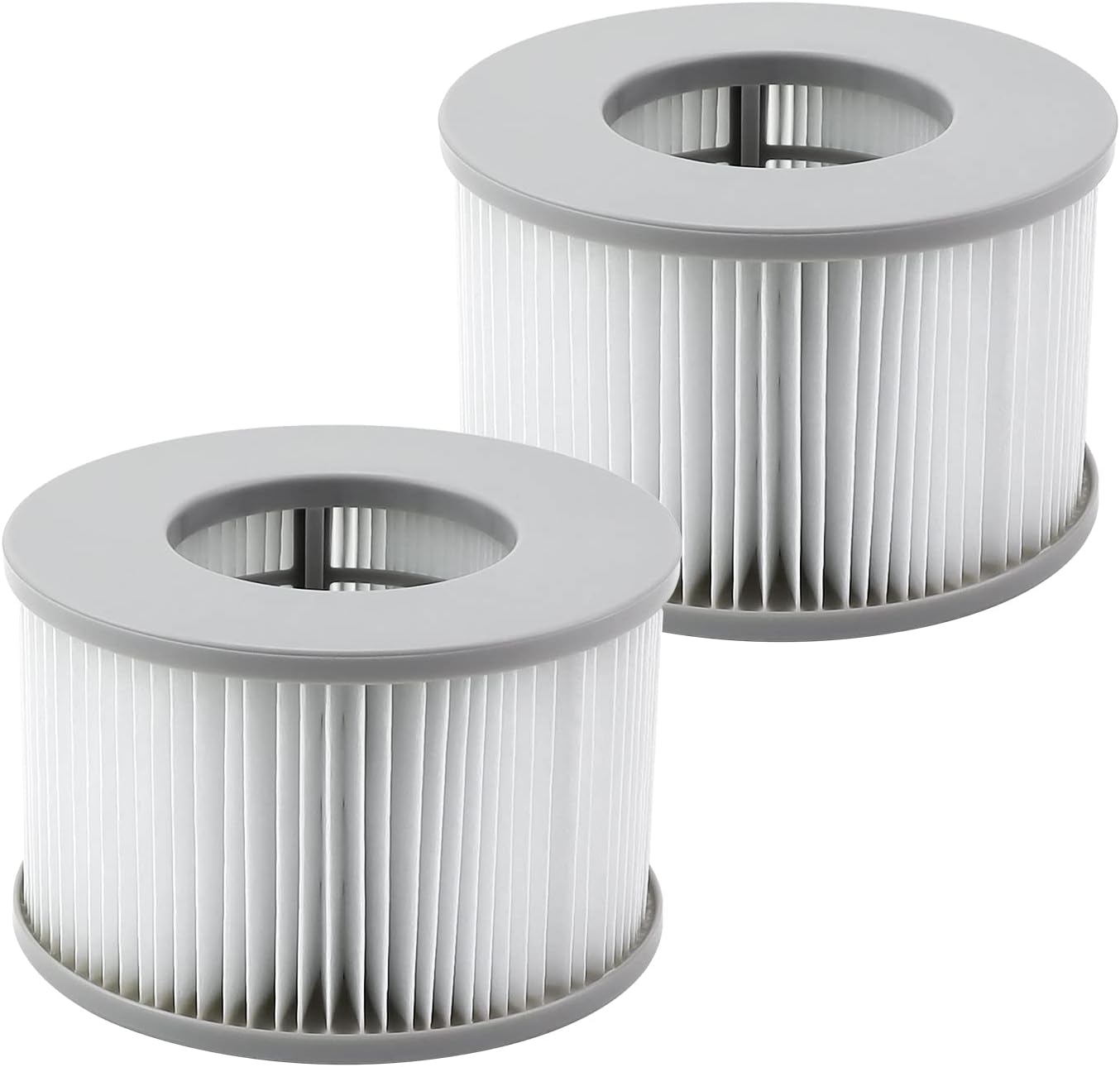 Set Mit 2 Ms-pa Ersatzfiltern Für Ms-pa Whirlpools Und Whirlpoolfilter, Kompatibel Mit Allen Gängigen Ms-pa Filterkartuschen