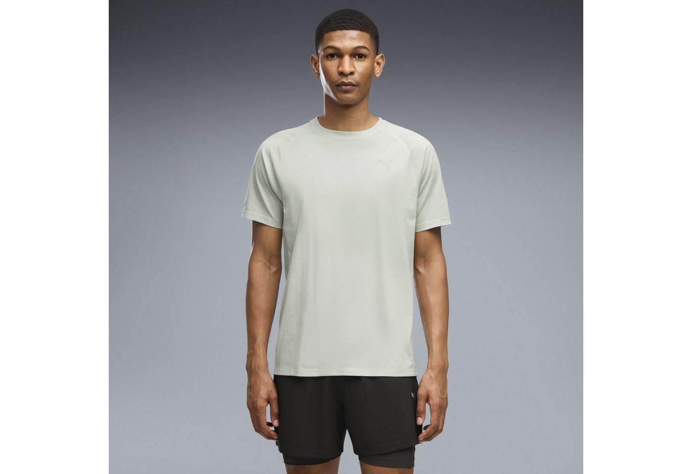 Puma Run Velocity Laufshirt Für Herren, Grau, 52660329 R M Bild 3