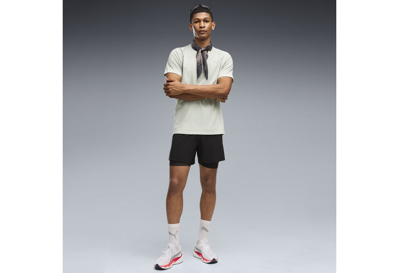 Puma Run Velocity Laufshirt Für Herren, Grau, 52660329 R M Bild 5