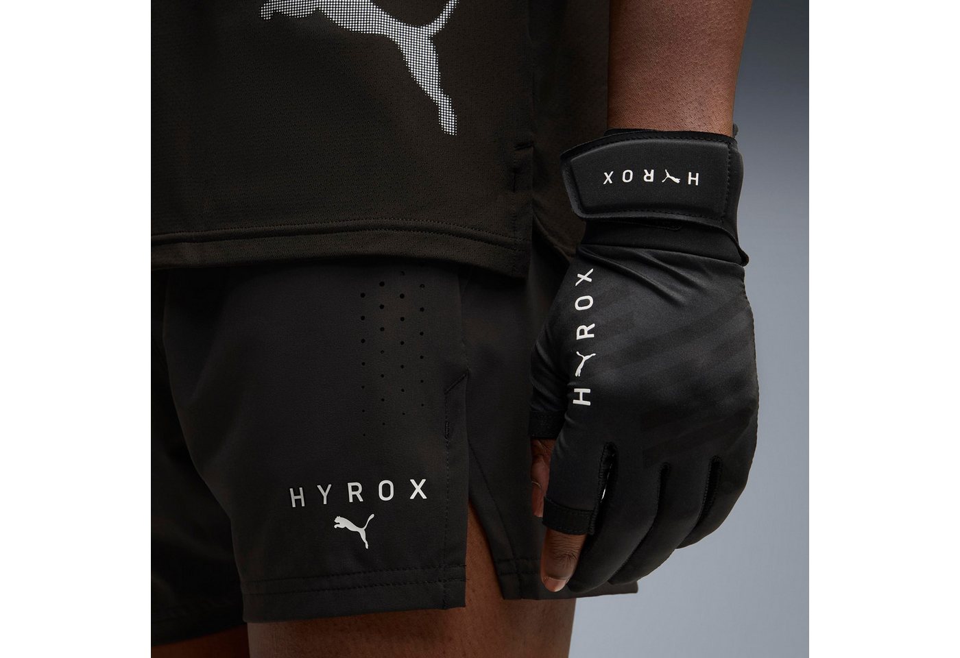 Puma X Hyrox Pwrmode 5 Herren-trainingsshorts Schwarz 52923801 R L