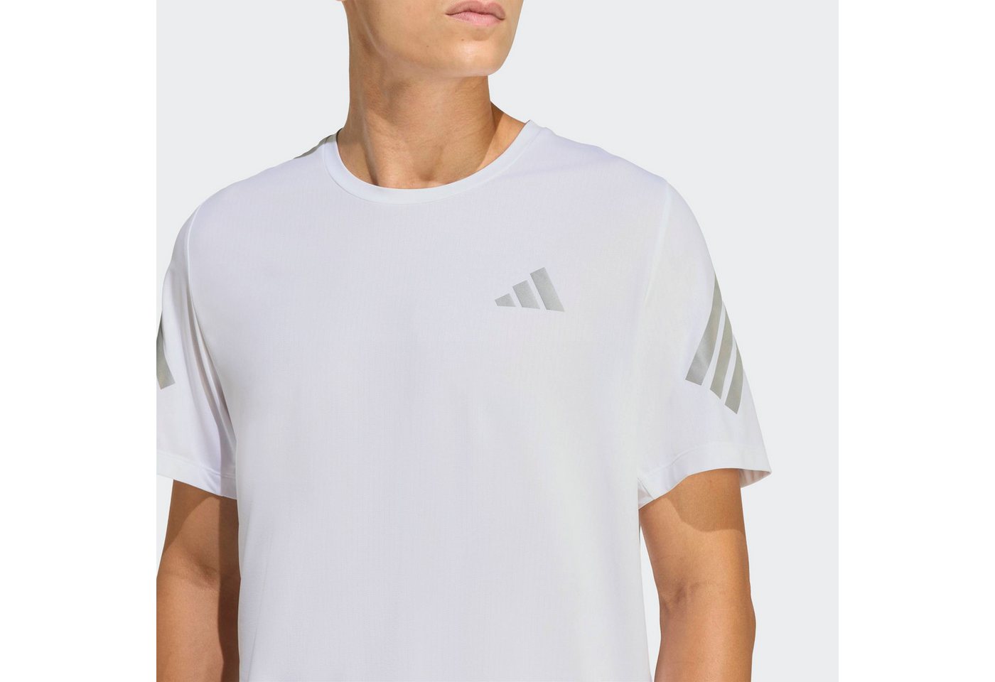 Adidas Adi365 Laufshirt Für Herren, Weiß, Jz7695 R L Bild 2