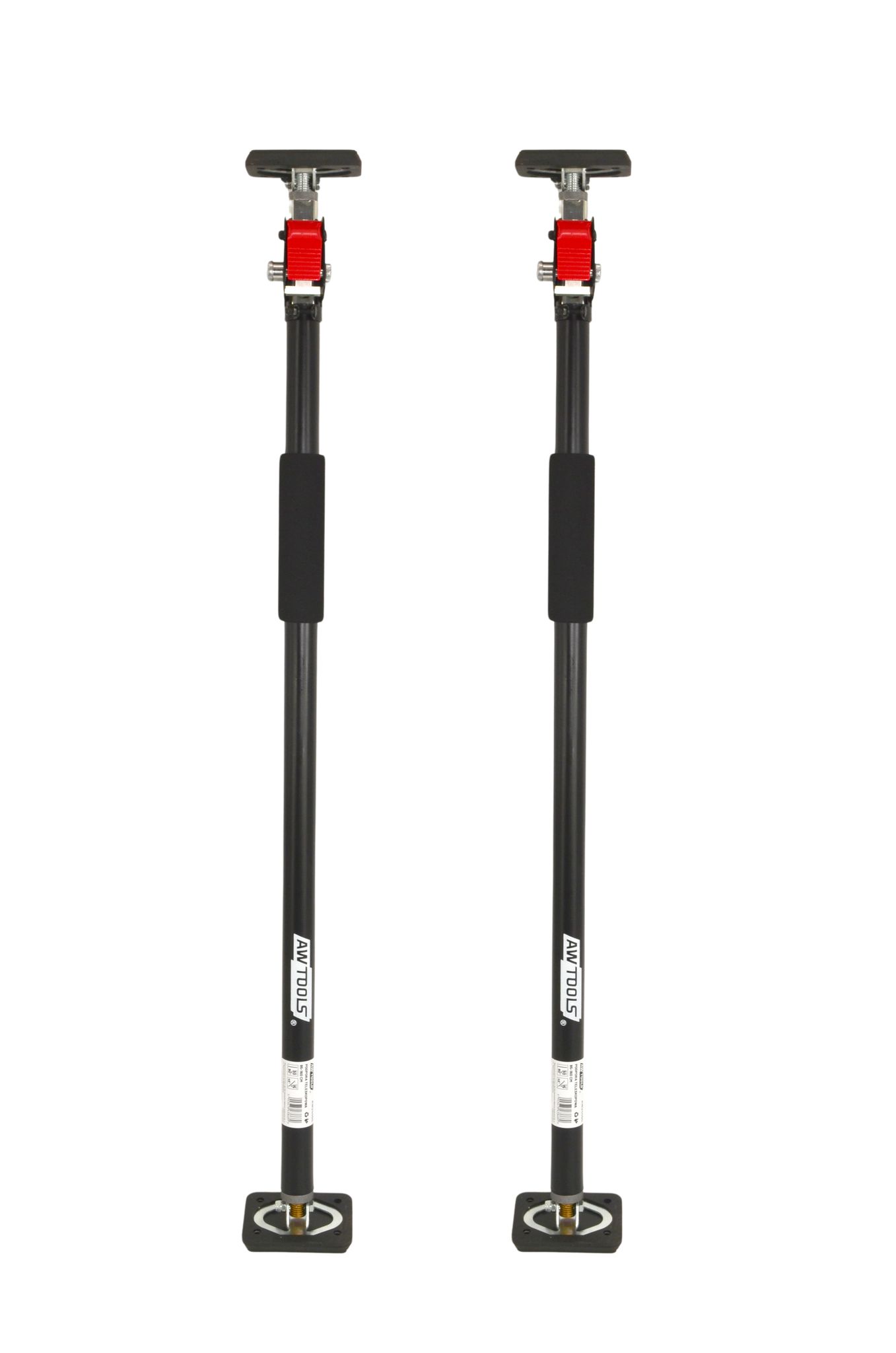 Awtools Teleskopstütze Aus Stahl, 95–160 Cm, 2er-set