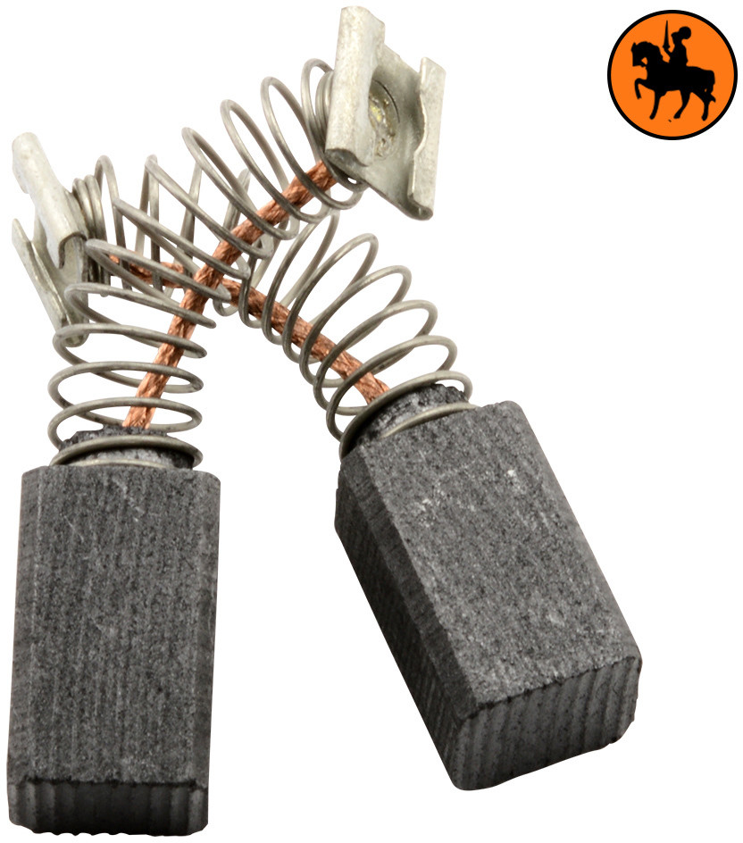 Kohlebürsten für Hitachi DV 18V / DV 20VB2 Bohrmaschine 6,5x7,5x12 mm 999-041 Bild 2