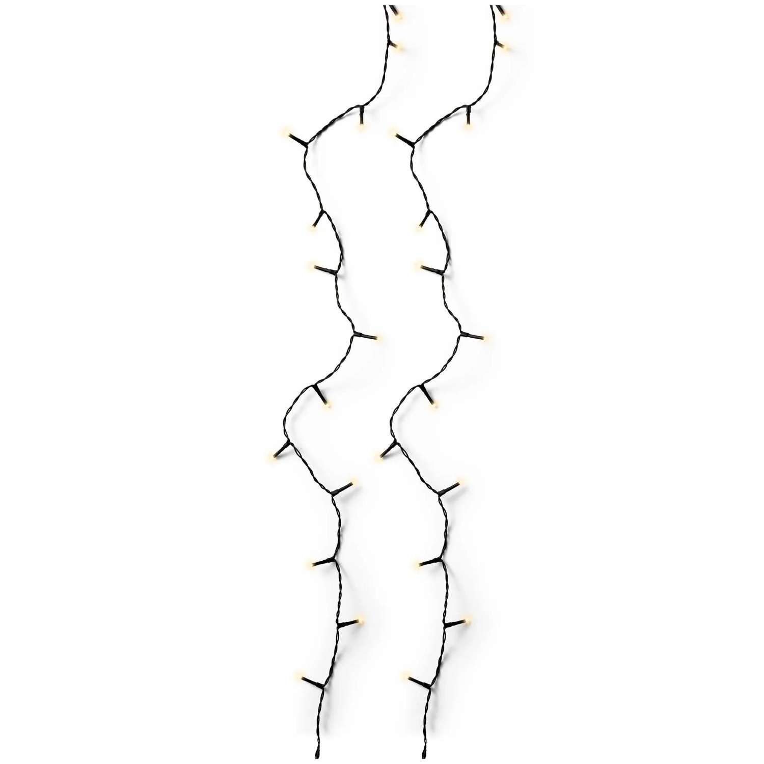 Lumineo LED-Lichterkette Basic Außen 480 LEDs 36 m Sanft Gold