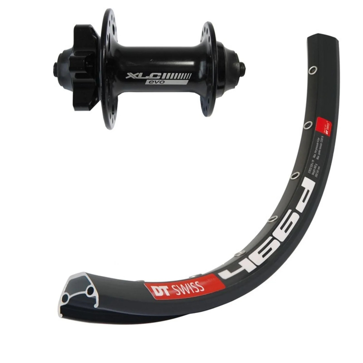 XLC V-Rad 27.5 FW-A12 6-Loch Schwarz SSP 32L