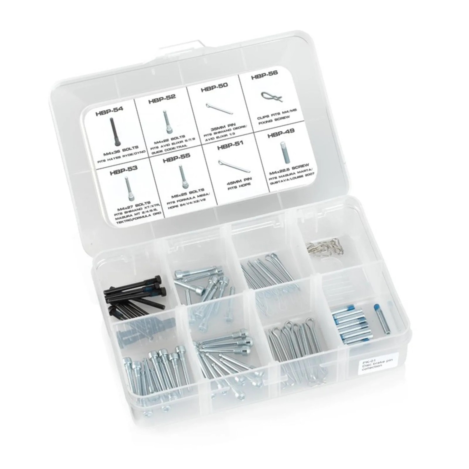 XLC Scheibenbrems-Eratzteilset BP-X01 Werkstattbox