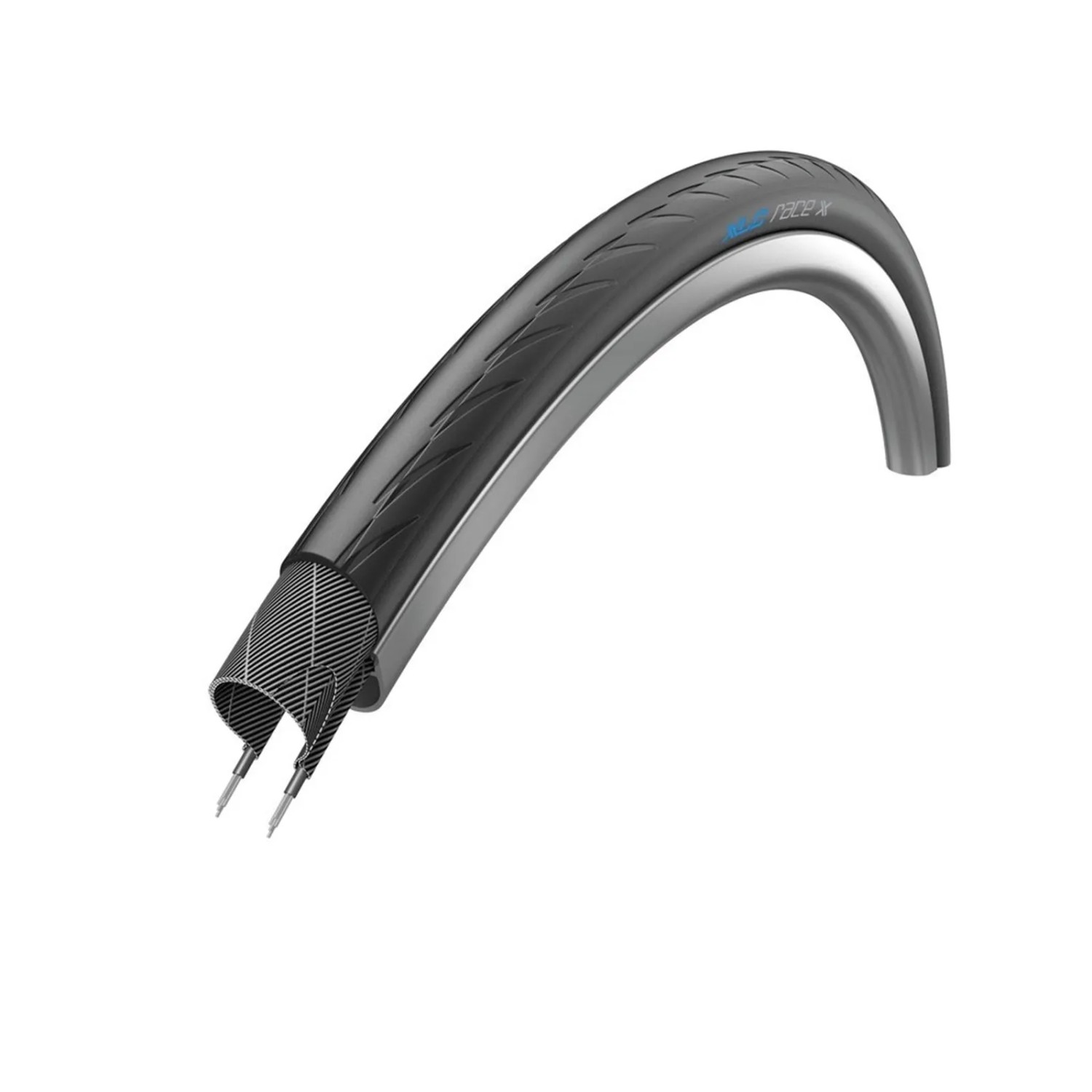 XLC Reifen RaceX 23-622 700x23C Schwarz