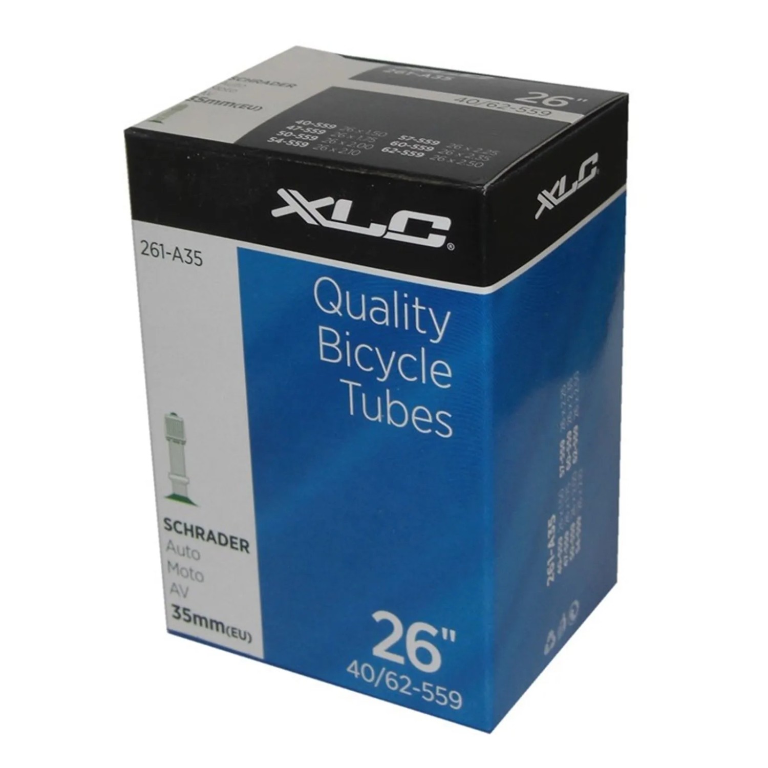 XLC Fahrradschlauch 26x4.0/4.9 100/120-559 AV 33 mm