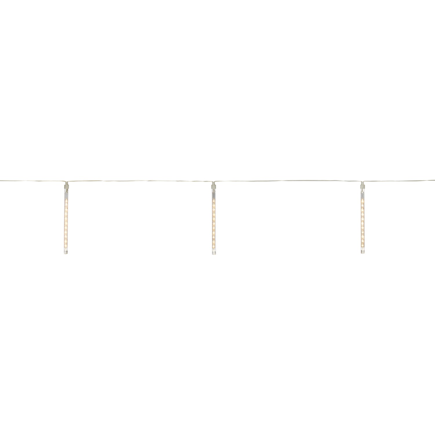 LED-Lichtstäbe 120 LEDs Warmweiß Transparentes Kabel 9,05 m