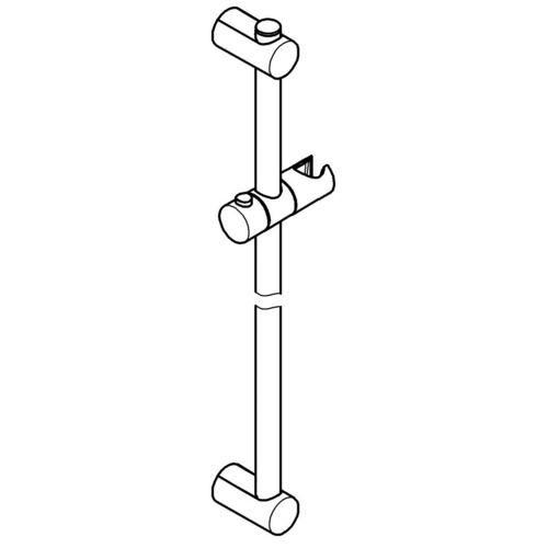 GROHE Brausestange »Vitalio Universal«, chromfarben - silberfarben Bild 3