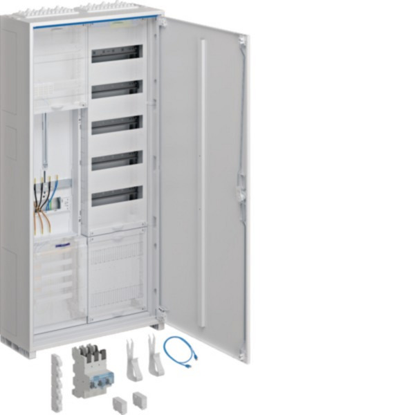 Komplettschrank universal Zählerplatz einstöckig, 3-Punkt, Schutzart IP44