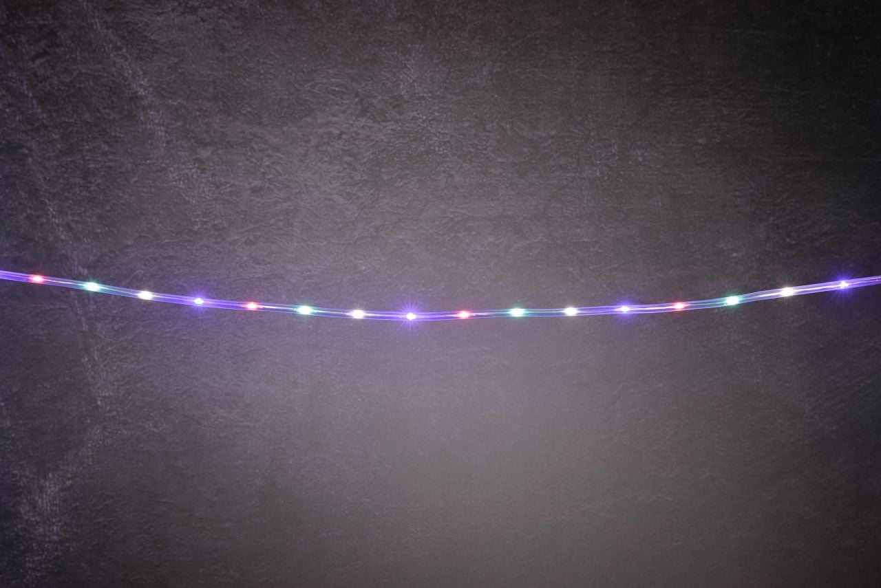 TrendLine LED-Lichterschlauch Mini Außen 10 m bunt (RGB) mit Timer, 8 Lichteffekten Bild 4