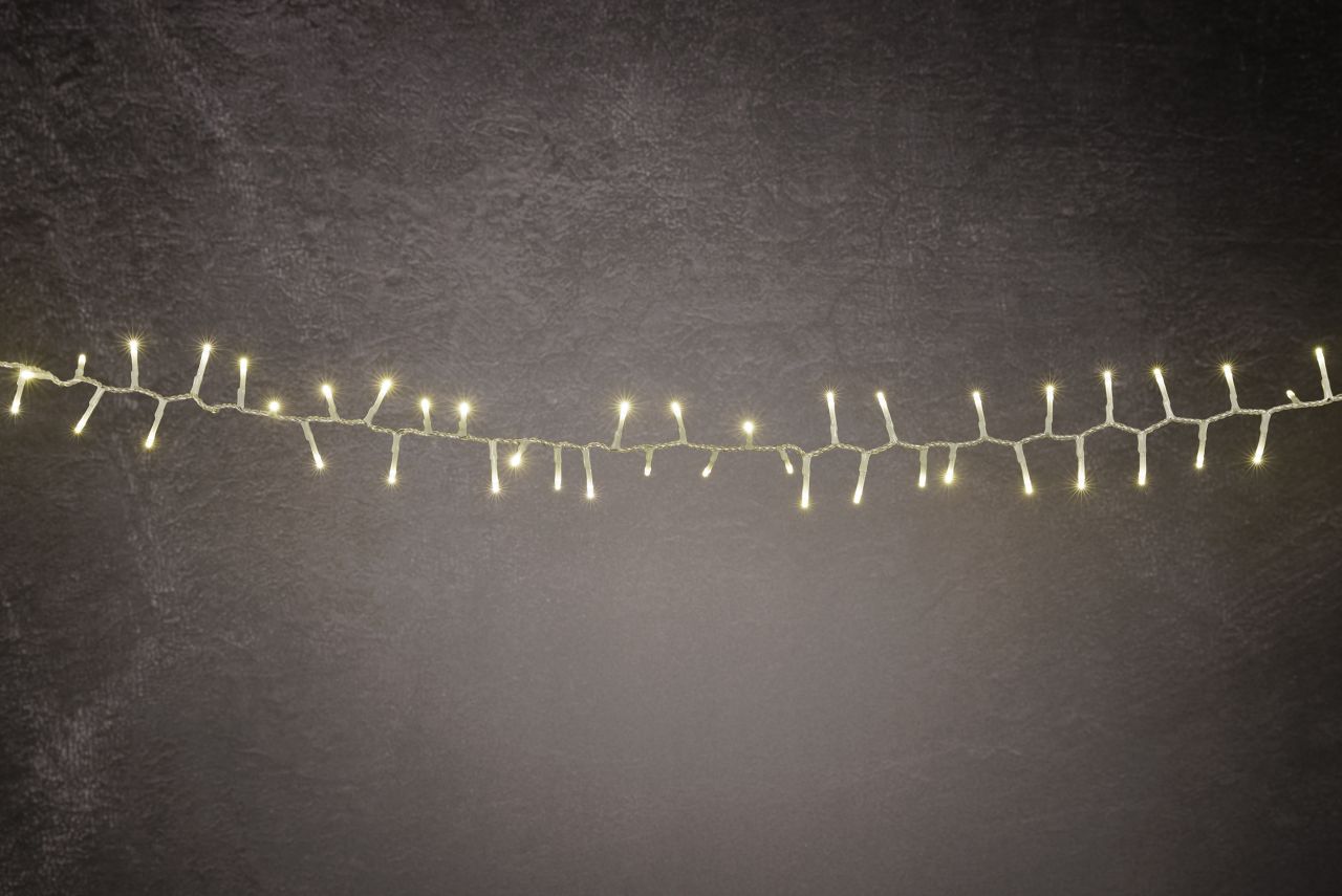 TrendLine LED-Lichterkette Premium Außen 33 m warmweiß-transparent mit Timer, Dimmer Bild 2