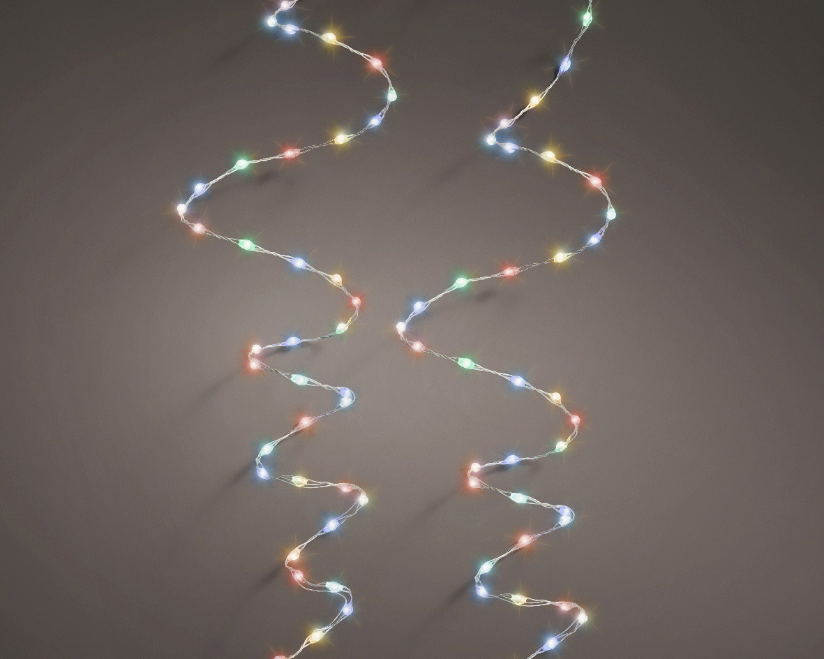 Kaemingk Micro LED Lichterkette bunt 378 Lichter