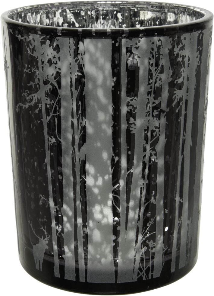 Kaemingk Glaswindlicht Ø 10 x 12,5 cm