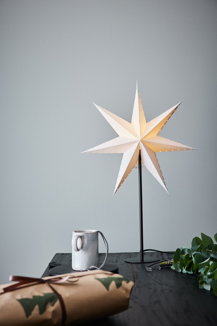 Markslöjd LIVELY Standstern weiß/schwarz ø 45 cm