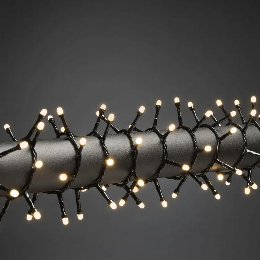 Konstsmide Micro LED Lichterkette Compactlights 7,38 m warmweiß
