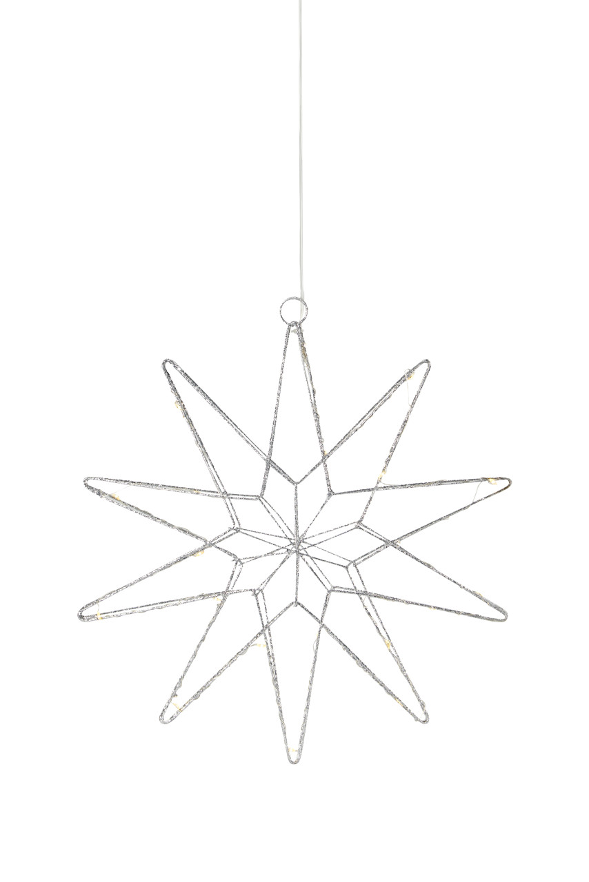 Markslöjd LED Hängestern Gleam Eisen Ø 30 cm silber Bild 2