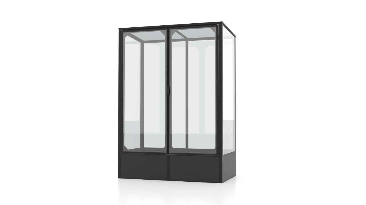 Vitavia Tomatenhaus-Set Napoli 900 ESG schwarz 131 x 68 cm Bild 2