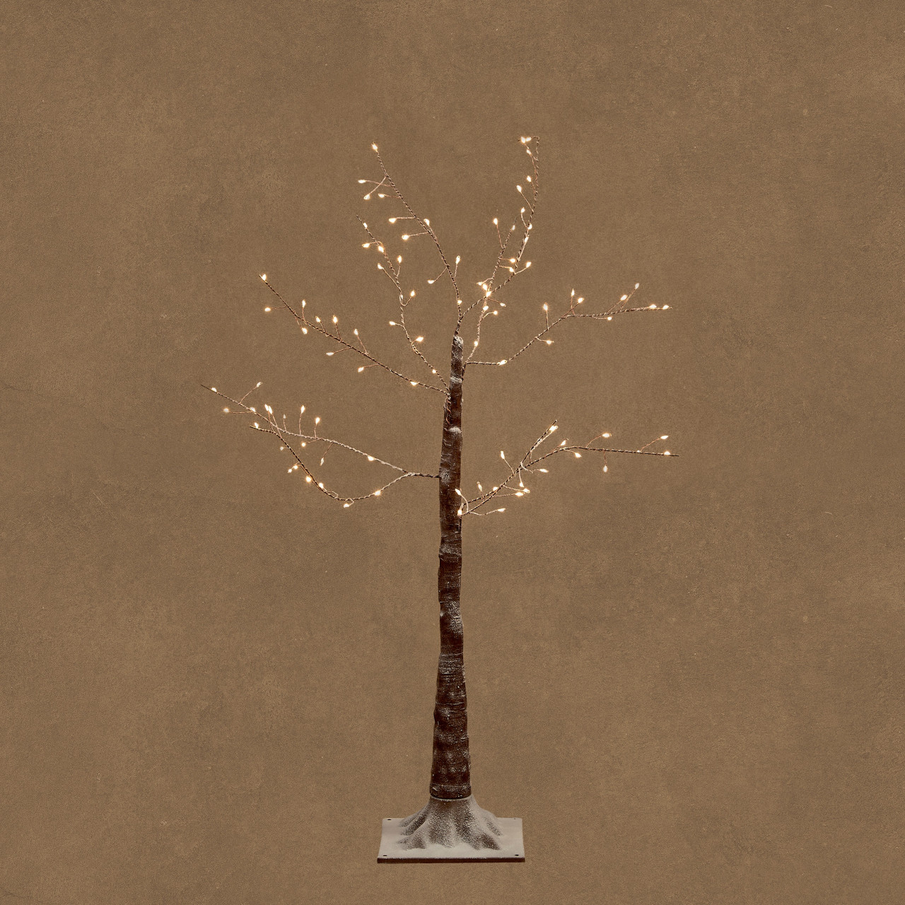 Luca Lighting LED Baum H 90 cm klassisch weiß - 100 LED frosted