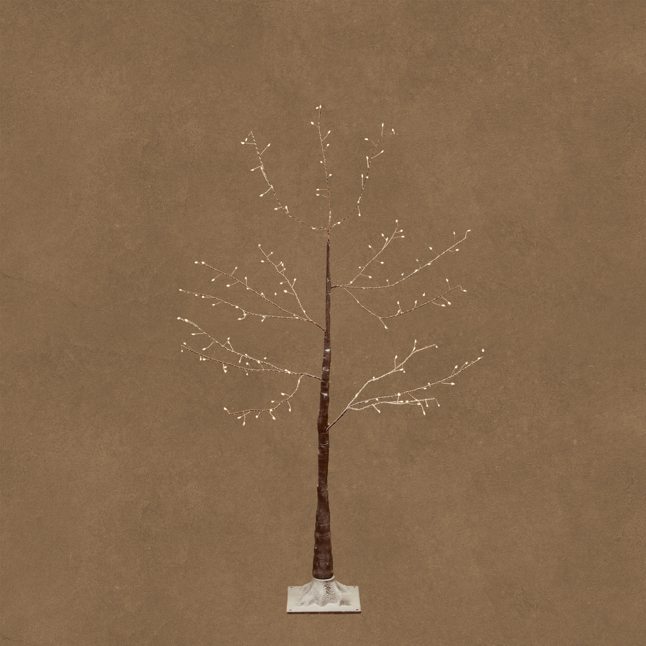 Luca Lighting LED Baum H 120 cm klassisch weiß - 150 LED frosted